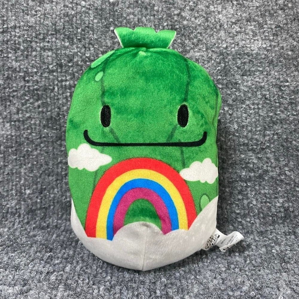 CATS VS PICKLES CHONKS HAPPY RAINBOW CLOUDS PLUSH TOY
